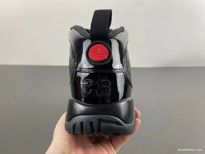 Boostmaster lin 9 Air Retro 302370-014 Bred Jordan Patent 0707